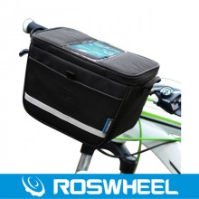 【11812】ROSWHEEL乐炫骑行装备质感系列自行车车把包车头包（单肩包带触屏手机袋）ROSWHEEL乐炫