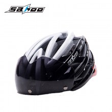 【91920】SAHOO鲨虎自行车骑行头盔 眼镜盔 带灯 带防虫网 多色可选
