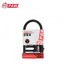 【WD870】PAW豹牌强力防盗u型锁 自行车电瓶车摩托车防盗锁 台湾品质