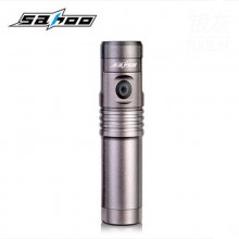 【711408】SAHOO鲨虎自行车灯车前灯防水强光手电筒USB充电山地车前灯强光夜骑灯
