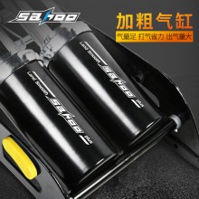 【311375】SAHOO鲨虎 球类 自行车 电动车 摩托车 汽车脚踩打气筒 双缸加粗款