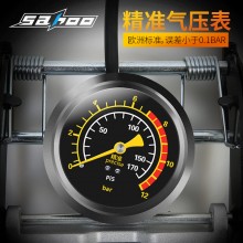 【311375】SAHOO鲨虎 球类 自行车 电动车 摩托车 汽车脚踩打气筒 双缸加粗款