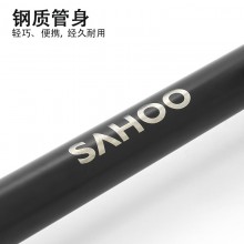 【321423】SAHOO 鲨虎 自行车 电动车 汽车 山地车 公路车落地式带气压表铁管打气筒 家用高压
