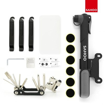 【212103】SAHOO 新品自行车修补套装 修理工具