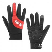 【421318】BOI冬季新款长指手套 防风防雨手套 减震防滑手套